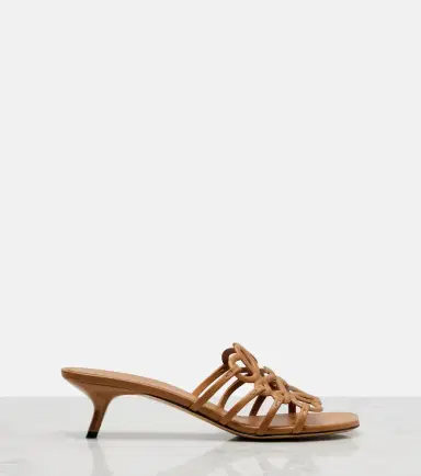 Loewe Petal Anagram 45 leather mules | Thumbnail 4 Loewe Petal Anagram 45 leather mules | Thumbnail 4