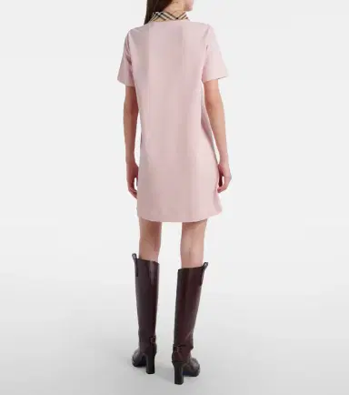 Burberry Check cotton polo dress | Thumbnail 2 Burberry Check cotton polo dress | Thumbnail 2