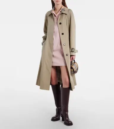 Burberry Check cotton polo dress | Thumbnail 3 Burberry Check cotton polo dress | Thumbnail 3