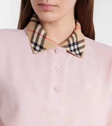 Burberry Check cotton polo dress | Thumbnail 5 Burberry Check cotton polo dress | Thumbnail 5