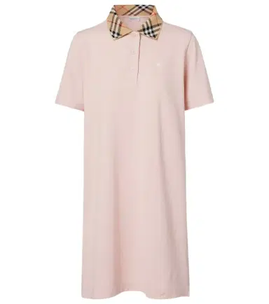 Burberry Check cotton polo dress | Thumbnail 1 Burberry Check cotton polo dress | Thumbnail 1