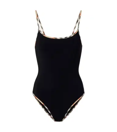 Burberry Check swimsuit | Thumbnail 1 Burberry Check swimsuit | Thumbnail 1