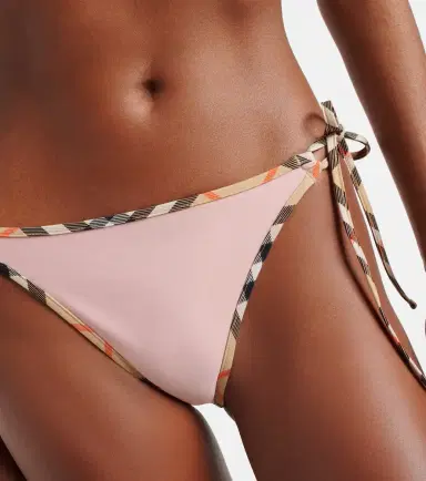 Burberry Check bikini bottoms | Thumbnail 4 Burberry Check bikini bottoms | Thumbnail 4