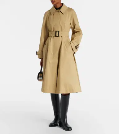 Burberry Cotton gabardine trench coat | Thumbnail 3 Burberry Cotton gabardine trench coat | Thumbnail 3