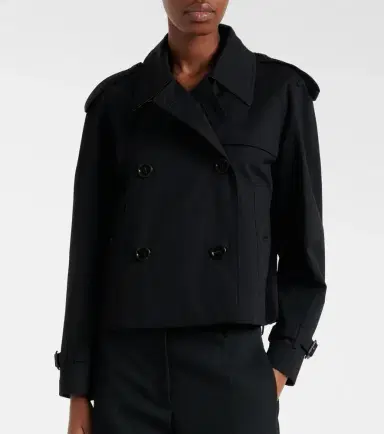 Burberry Cropped cotton gabardine trench jacket | Thumbnail 5 Burberry Cropped cotton gabardine trench jacket | Thumbnail 5