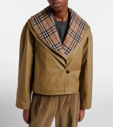 Burberry Check cotton jacket | Thumbnail 5 Burberry Check cotton jacket | Thumbnail 5