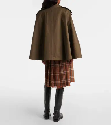 Burberry Check wool midi skirt | Thumbnail 7 Burberry Check wool midi skirt | Thumbnail 7