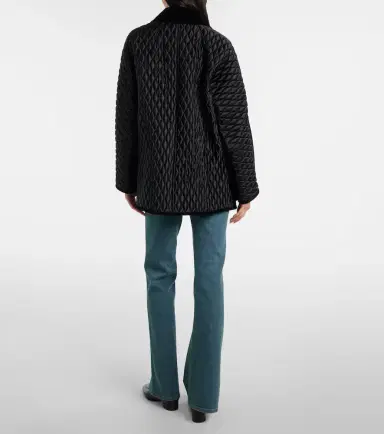 Burberry Check flared jeans | Thumbnail 7 Burberry Check flared jeans | Thumbnail 7