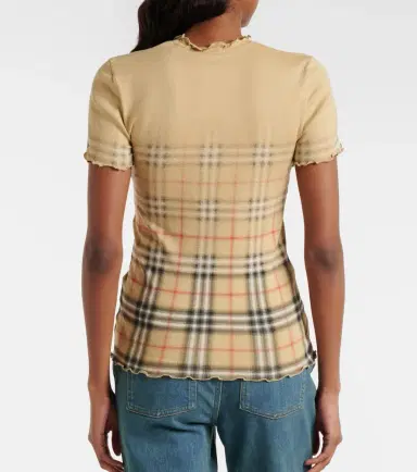 Burberry Check cotton top | Thumbnail 3 Burberry Check cotton top | Thumbnail 3