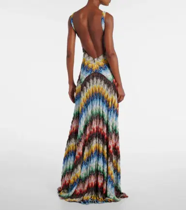 Missoni Open-back lamé maxi dress | Thumbnail 2 Missoni Open-back lamé maxi dress | Thumbnail 2