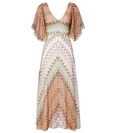 Missoni Lamé midi dress | Thumbnail 1 Missoni Lamé midi dress | Thumbnail 1