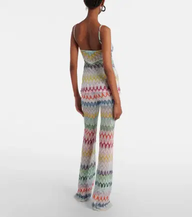 Missoni Open-knit lamé flared pants | Thumbnail 4 Missoni Open-knit lamé flared pants | Thumbnail 4
