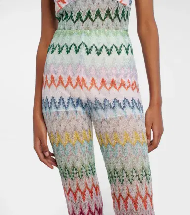 Missoni Open-knit lamé flared pants | Thumbnail 5 Missoni Open-knit lamé flared pants | Thumbnail 5