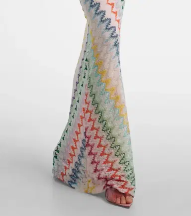Missoni One-shoulder lamé gown | Thumbnail 5 Missoni One-shoulder lamé gown | Thumbnail 5