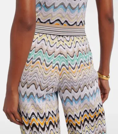 Missoni Wave high-rise wide-leg pants | Thumbnail 2 Missoni Wave high-rise wide-leg pants | Thumbnail 2