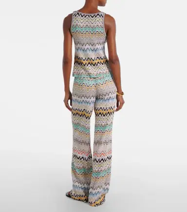 Missoni Wave high-rise wide-leg pants | Thumbnail 5 Missoni Wave high-rise wide-leg pants | Thumbnail 5