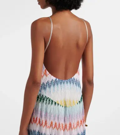 Missoni Halterneck lamé maxi dress | Thumbnail 3 Missoni Halterneck lamé maxi dress | Thumbnail 3