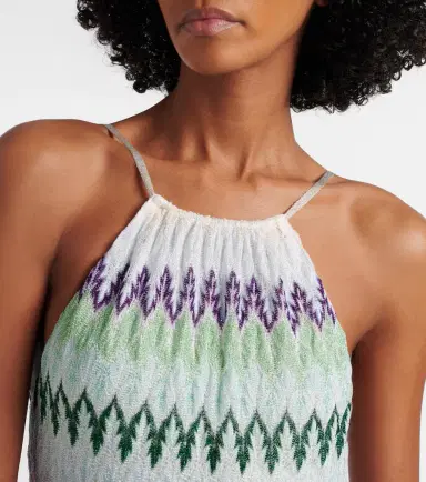 Missoni Halterneck lamé maxi dress | Thumbnail 4 Missoni Halterneck lamé maxi dress | Thumbnail 4
