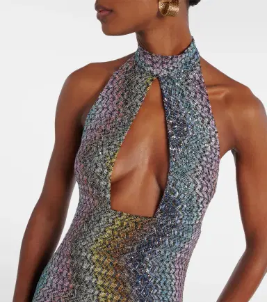 Missoni Cutout sequined lamé gown | Thumbnail 2 Missoni Cutout sequined lamé gown | Thumbnail 2