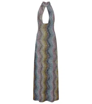 Missoni Cutout sequined lamé gown | Thumbnail 1 Missoni Cutout sequined lamé gown | Thumbnail 1