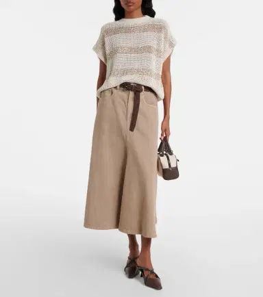 Brunello Cucinelli Open-knit sequined cotton sweater | Thumbnail 6 Brunello Cucinelli Open-knit sequined cotton sweater | Thumbnail 6
