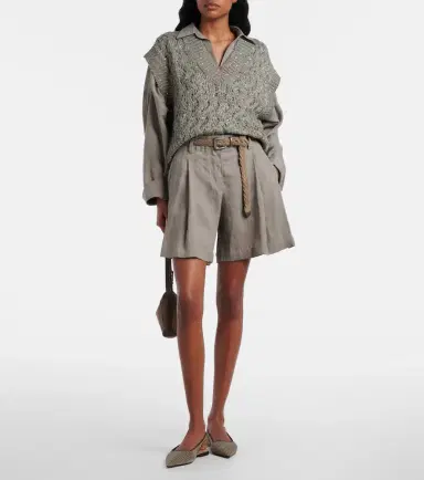 Brunello Cucinelli Sequined sweater vest | Thumbnail 5 Brunello Cucinelli Sequined sweater vest | Thumbnail 5
