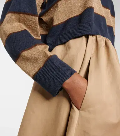 Brunello Cucinelli Wool, cashmere, and silk polo sweater | Thumbnail 4 Brunello Cucinelli Wool, cashmere, and silk polo sweater | Thumbnail 4