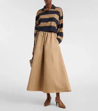Brunello Cucinelli Wool, cashmere, and silk polo sweater | Thumbnail 5 Brunello Cucinelli Wool, cashmere, and silk polo sweater | Thumbnail 5