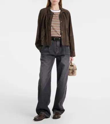 Brunello Cucinelli Striped cotton jersey T-shirt | Thumbnail 2 Brunello Cucinelli Striped cotton jersey T-shirt | Thumbnail 2