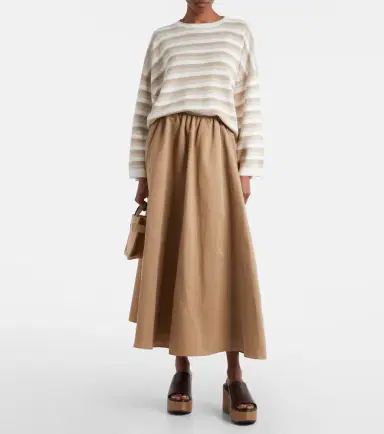 Brunello Cucinelli Striped cotton sweater | Thumbnail 2 Brunello Cucinelli Striped cotton sweater | Thumbnail 2