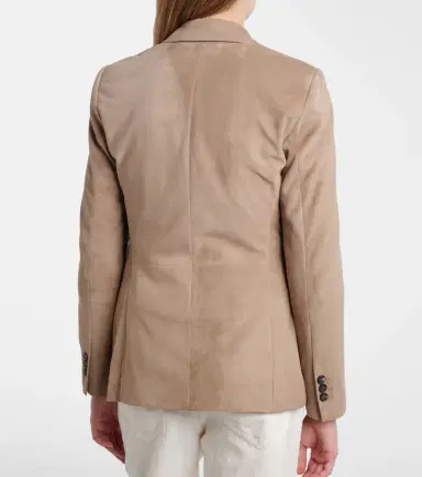 Brunello Cucinelli Suede blazer | Thumbnail 3 Brunello Cucinelli Suede blazer | Thumbnail 3