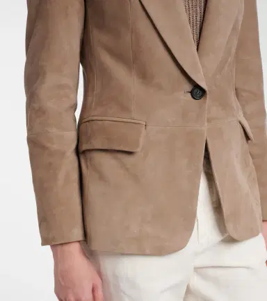 Brunello Cucinelli Suede blazer | Thumbnail 5 Brunello Cucinelli Suede blazer | Thumbnail 5