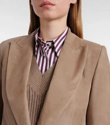 Brunello Cucinelli Suede blazer | Thumbnail 6 Brunello Cucinelli Suede blazer | Thumbnail 6