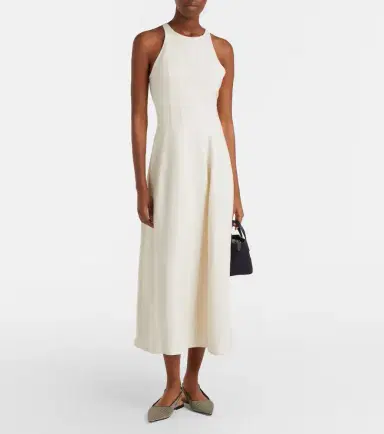 Brunello Cucinelli Cotton and silk maxi dress | Thumbnail 3 Brunello Cucinelli Cotton and silk maxi dress | Thumbnail 3