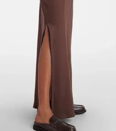 Brunello Cucinelli Twill maxi skirt | Thumbnail 6 Brunello Cucinelli Twill maxi skirt | Thumbnail 6