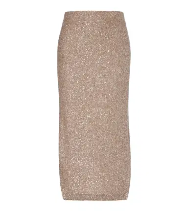 Brunello Cucinelli Lamé pencil skirt | Thumbnail 1 Brunello Cucinelli Lamé pencil skirt | Thumbnail 1