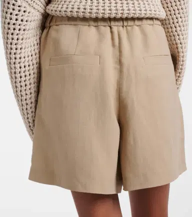 Brunello Cucinelli High-rise Bermuda shorts | Thumbnail 4 Brunello Cucinelli High-rise Bermuda shorts | Thumbnail 4