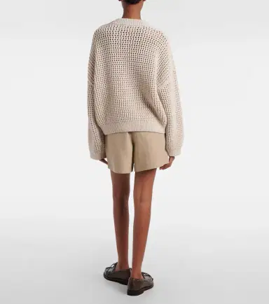 Brunello Cucinelli High-rise Bermuda shorts | Thumbnail 5 Brunello Cucinelli High-rise Bermuda shorts | Thumbnail 5