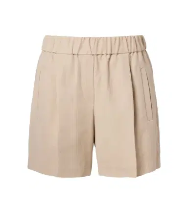 Brunello Cucinelli High-rise Bermuda shorts | Thumbnail 1 Brunello Cucinelli High-rise Bermuda shorts | Thumbnail 1