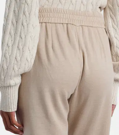 Brunello Cucinelli Monili cotton and silk-blend sweatpants | Thumbnail 5 Brunello Cucinelli Monili cotton and silk-blend sweatpants | Thumbnail 5