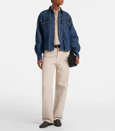 Brunello Cucinelli Monili denim jacket | Thumbnail 5 Brunello Cucinelli Monili denim jacket | Thumbnail 5