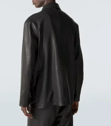 Auralee Leather blouson jacket | Thumbnail 5 Auralee Leather blouson jacket | Thumbnail 5