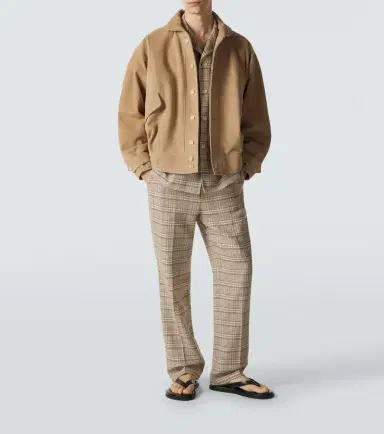 Auralee Suede blouson jacket | Thumbnail 3 Auralee Suede blouson jacket | Thumbnail 3