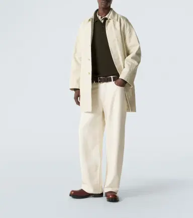 Auralee Cotton twill coat | Thumbnail 2 Auralee Cotton twill coat | Thumbnail 2