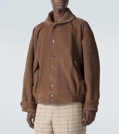 Auralee Suede blouson jacket | Thumbnail 6 Auralee Suede blouson jacket | Thumbnail 6