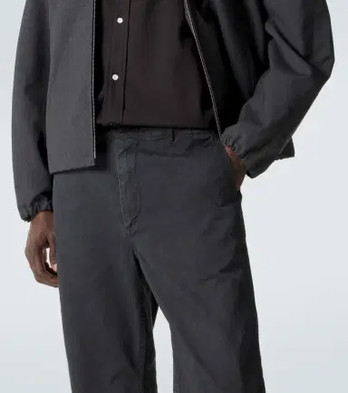 Auralee Cotton straight chinos | Thumbnail 4 Auralee Cotton straight chinos | Thumbnail 4