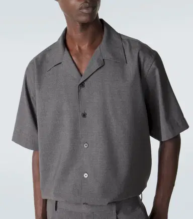 Auralee Cashmere poplin shirt | Thumbnail 2 Auralee Cashmere poplin shirt | Thumbnail 2