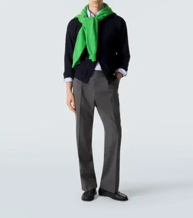 Auralee Cashmere and cotton cardigan | Thumbnail 5 Auralee Cashmere and cotton cardigan | Thumbnail 5