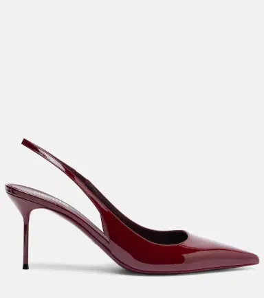 Paris Texas Lidia 70 patent leather slingback pumps | Thumbnail 3 Paris Texas Lidia 70 patent leather slingback pumps | Thumbnail 3