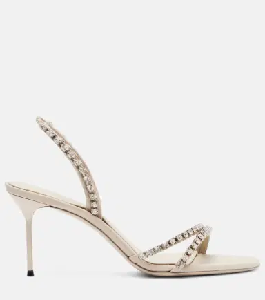 Paris Texas Lidia 70 crystal-embellished mules | Thumbnail 4 Paris Texas Lidia 70 crystal-embellished mules | Thumbnail 4